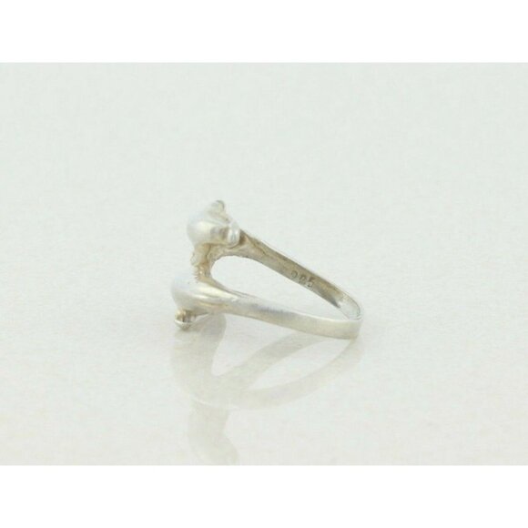 Sterling Silver Dolphin Ring size 6 1/2 - Picture 6 of 7